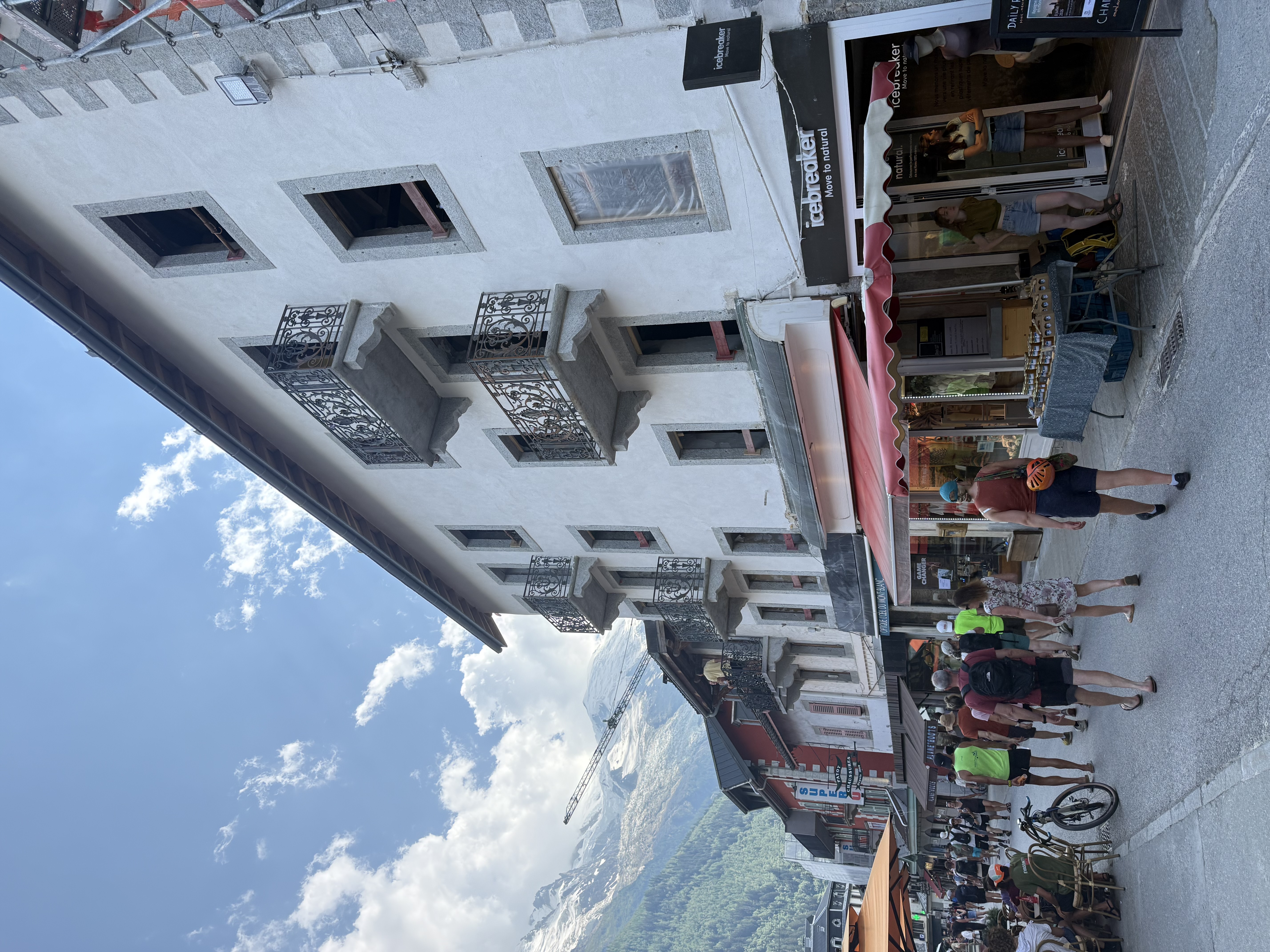 Notre premier événement Beenome à Chamonix, avec Icebreaker